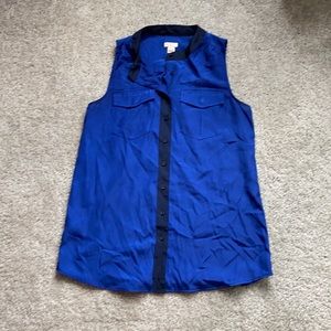 J.Crew sleeveless blouse
